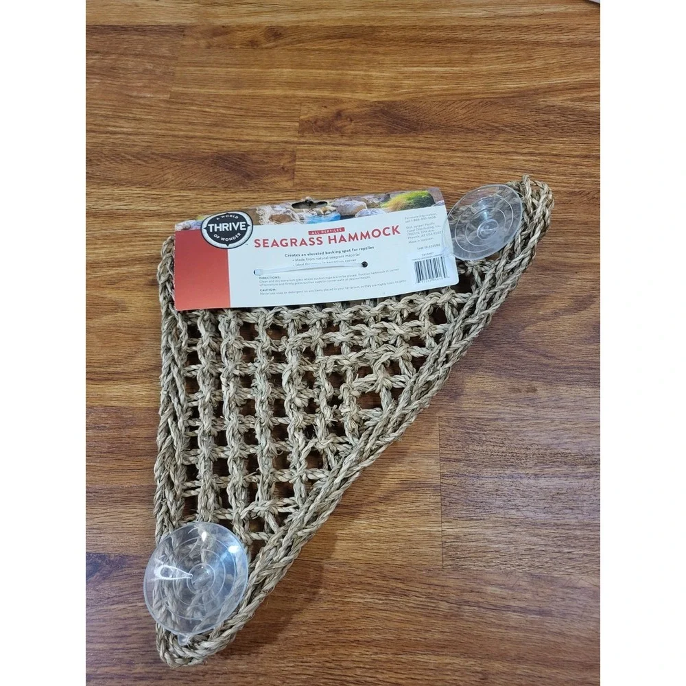Thrive All Reptiles Seagrass Hammock